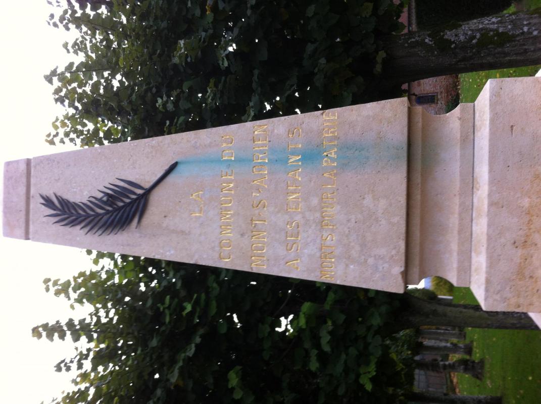 monument aux mort peinture