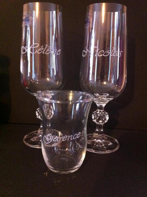 verre graver prenom