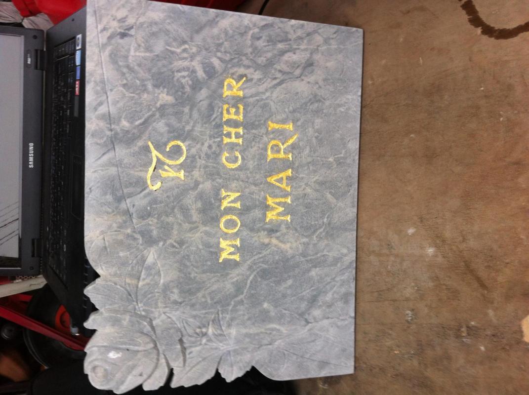 plaque dorure
